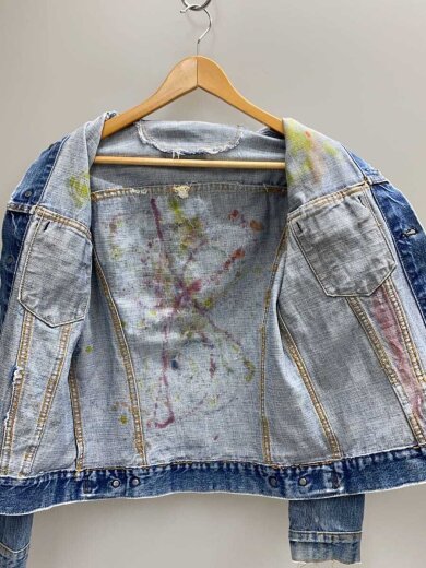商品画像：Big E/Gジャン/--/デニム/70505/パッチ欠損/全体にペイント・刺繍加工有 3