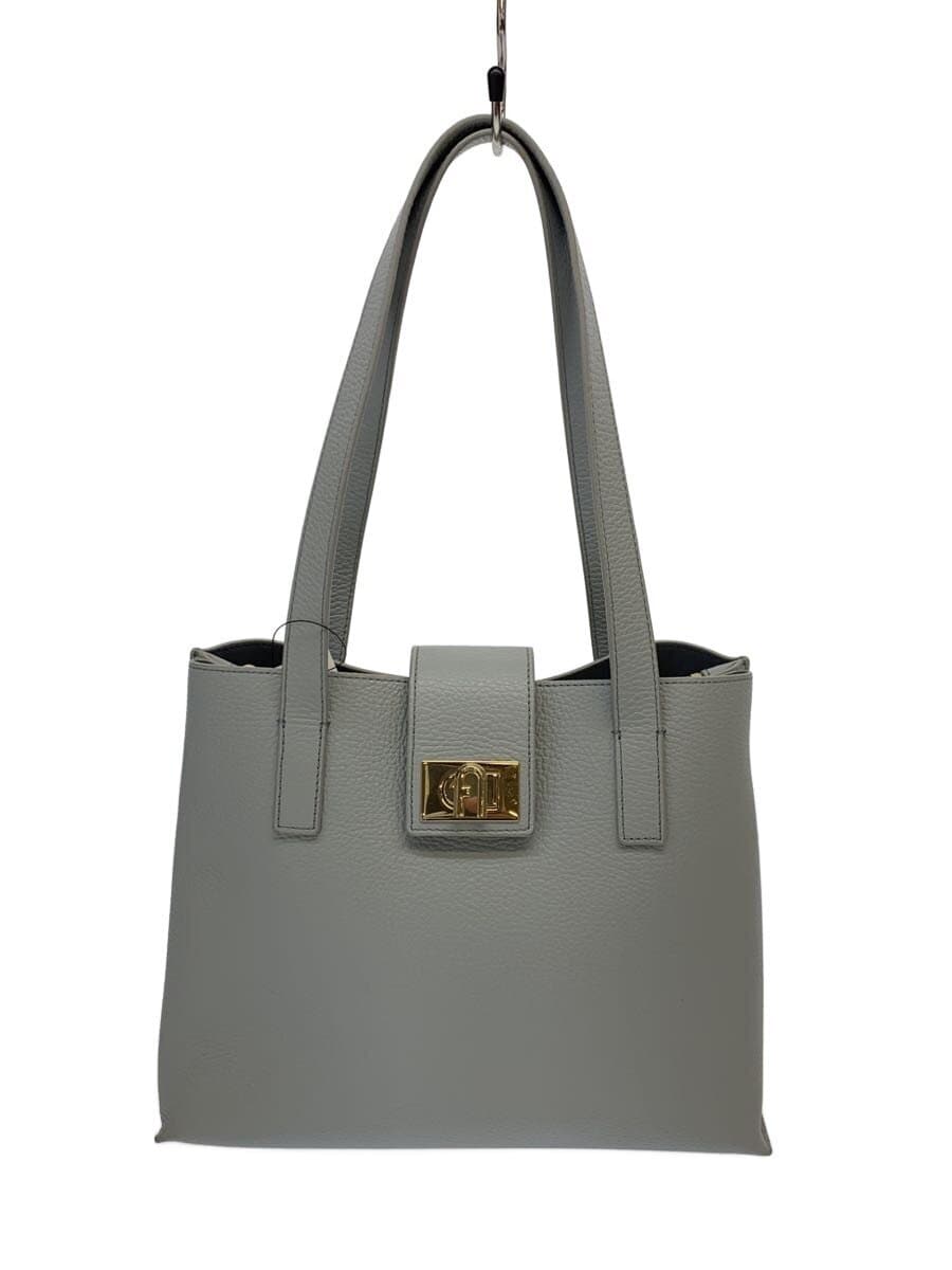 FURLA / トートバッグ/レザー/BLU/無地/1927