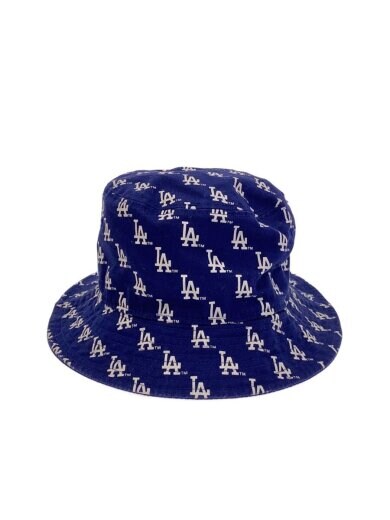 商品画像：バケットハット/--/コットン/BLU/総柄/メンズ 1