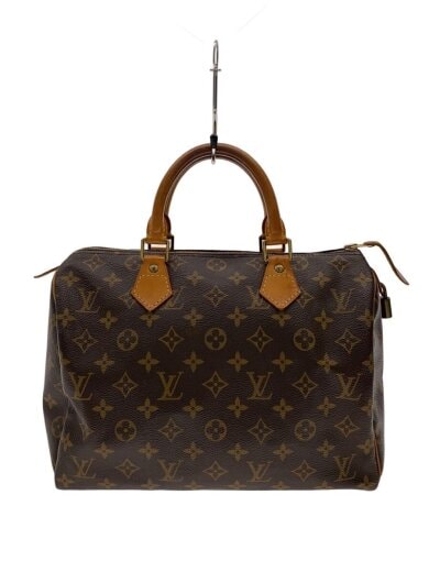 商品画像：1)スピーディ30_モノグラム・キャンバス/PVC/BRW 1