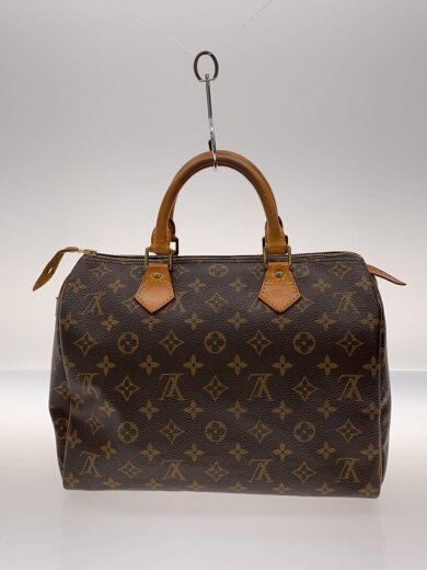 商品画像：1)スピーディ30_モノグラム・キャンバス/PVC/BRW 3