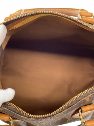 商品画像：1)スピーディ30_モノグラム・キャンバス/PVC/BRW 6