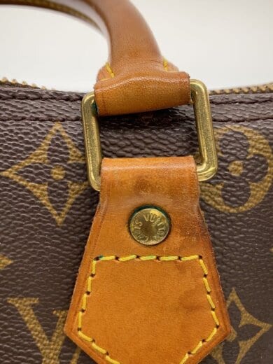 商品画像：1)スピーディ30_モノグラム・キャンバス/PVC/BRW 7