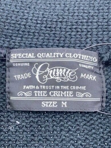 商品画像：カーディガン(厚手)/M/コットン/BLK 3