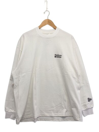 商品画像：長袖Tシャツ/L/コットン/WHT// 1