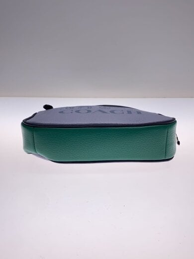 商品画像：ショルダーバッグ/レザー/BLU/E2154 4