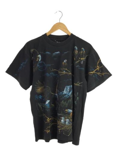 画像：その他ブランドTシャツ/L/コットン/BLK/flybeans1