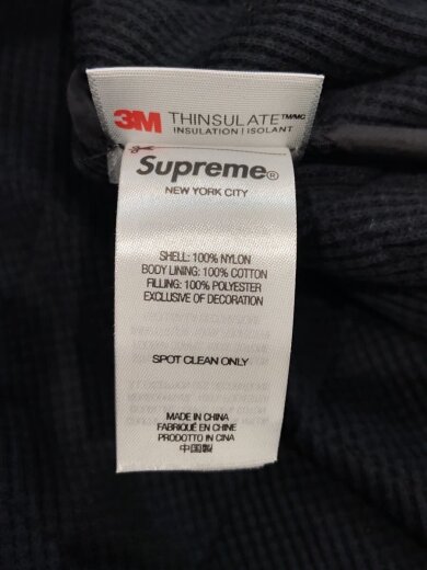 商品画像：23AW/Pins Quilted Work Vest/ナイロンベスト/L/ナイロン/BLK/ピンズ欠損 4