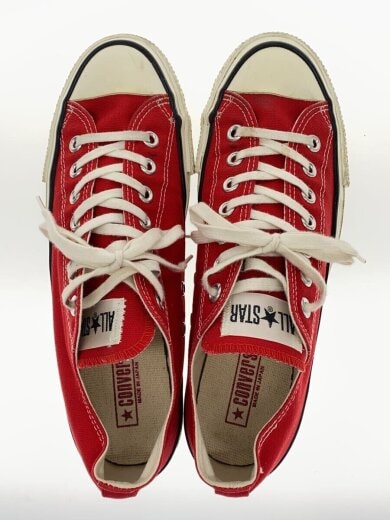 画像：CONVERSEローカットスニーカー/US8.5/RED/7YH013