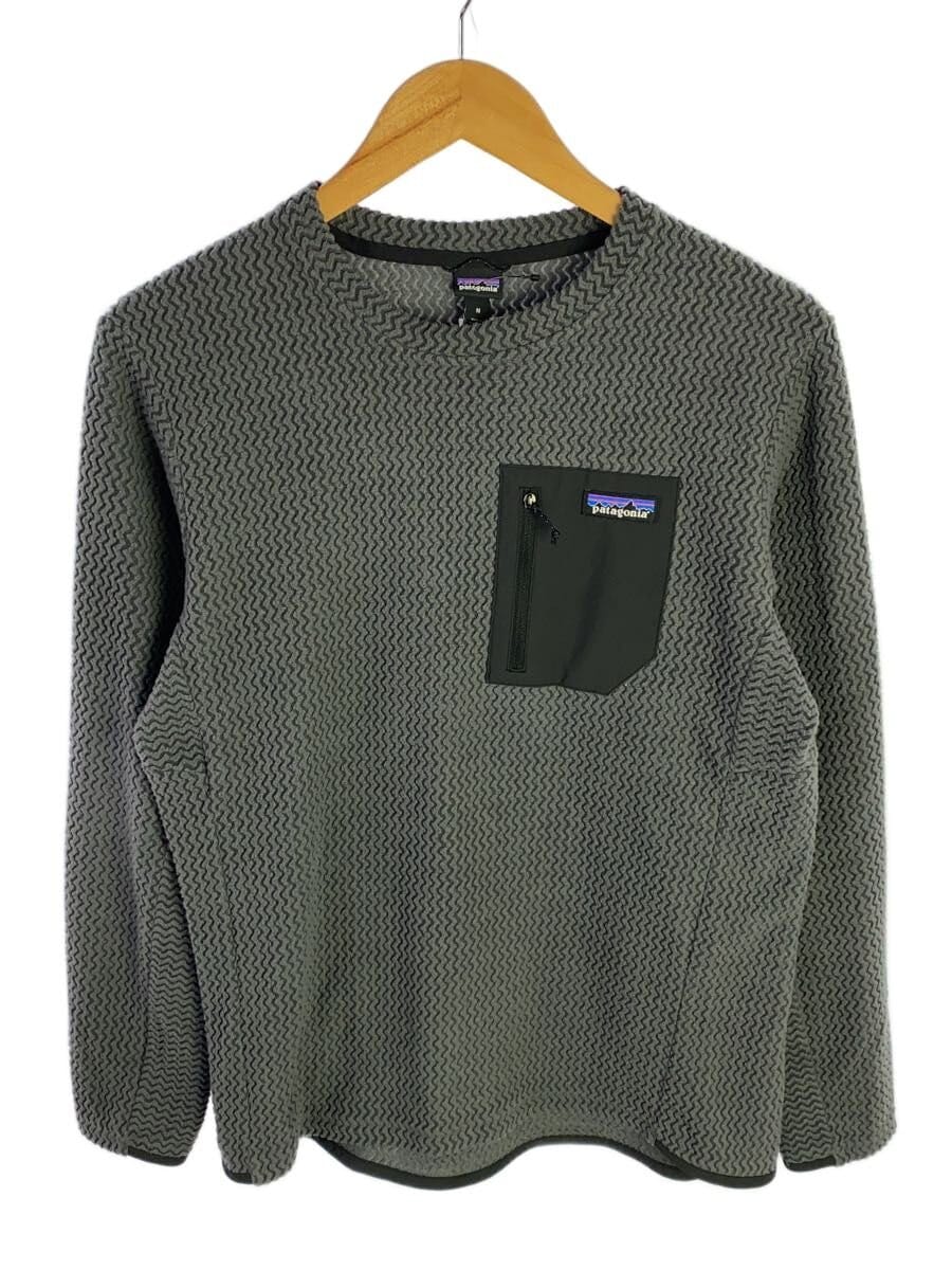 patagonia / スウェット/M/ポリエステル/GRY/無地/40235FA23//