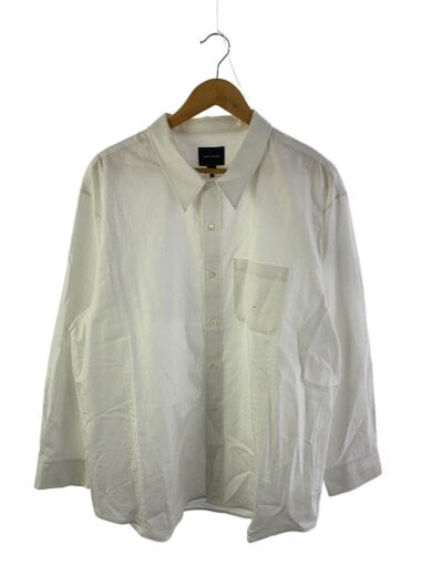 商品画像：長袖シャツ/S/コットン/WHT/2F3RTP002W08 1