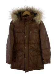 ダウンジャケット/M/羊革/BRW/7112006