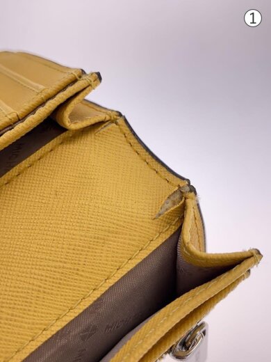 商品画像：長財布/--/YLW/無地/レディース/DI-1904 7