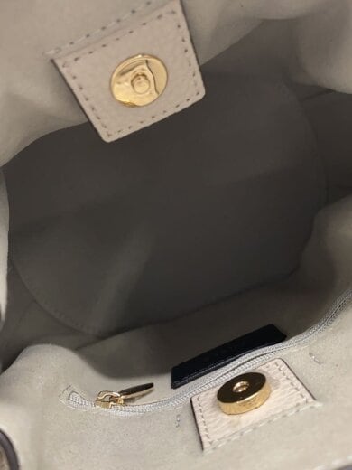 商品画像：ショルダーバッグ/レザー/GRY 6