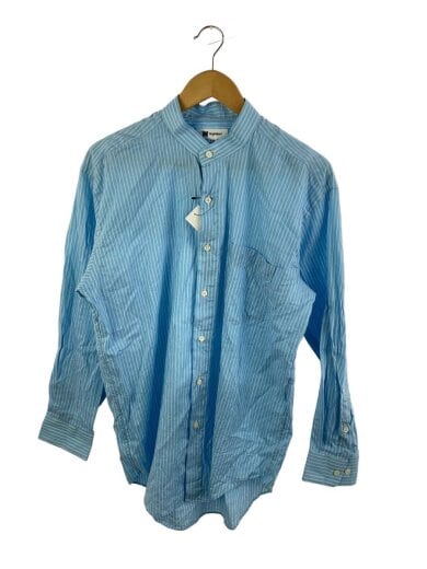 商品画像：長袖シャツ/L/コットン/BLU 1