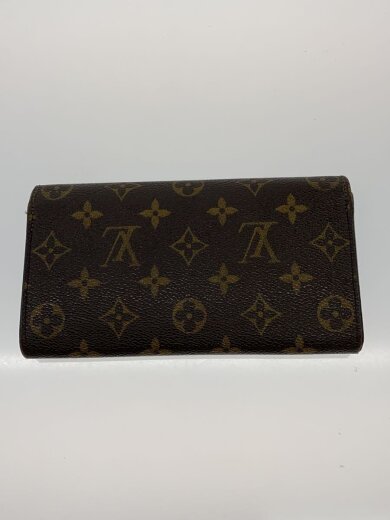 商品画像：3)ポシェット・ポルト・モネ・クレディ_モノグラム・キャンバス/PVC/BRW/レディース 2