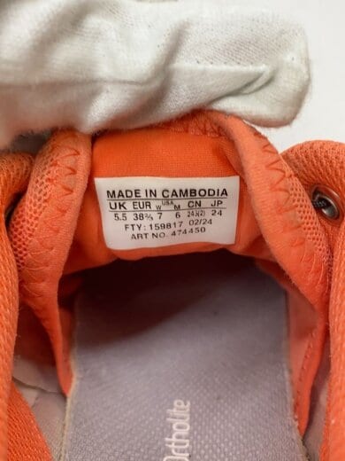 商品画像：ローカットスニーカー/24cm/ORN/474450 5