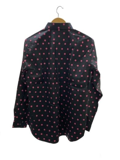 商品画像：長袖シャツ/L/コットン/BLK/ドット 2