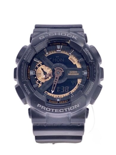 商品画像：クォーツ腕時計・G-SHOCK/デジアナ/ラバー/BLK/BLK 1