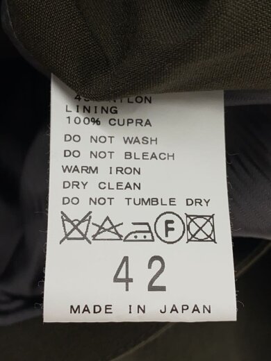商品画像：ジャケット/42/ウール/KHK/16-010-300-8200-3-0// 4