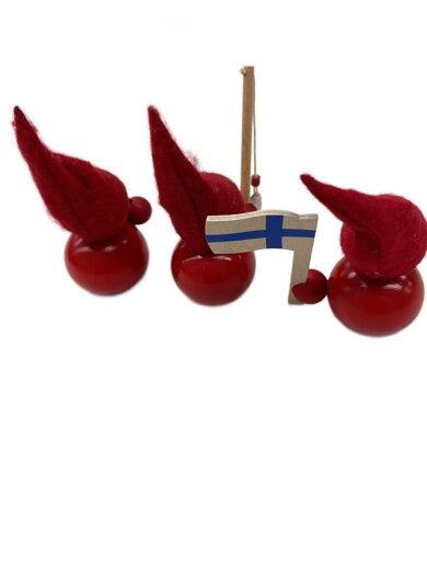 商品画像：インテリア雑貨/3点セット/RED 4