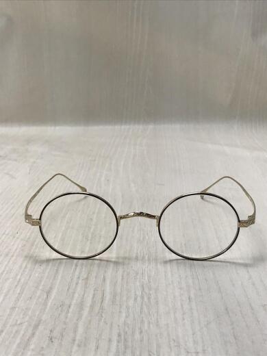 画像：その他ブランドDIGNA Classicディグナクラシック/42□22-140/ケース付/丸メガネ/チタン/GLD/9111