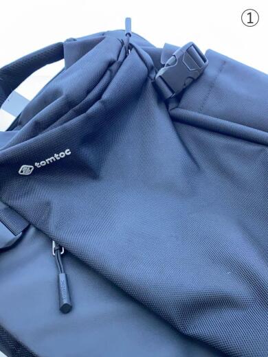 画像：その他ブランドTOMTOC/リュック/ナイロン/BLK/無地8