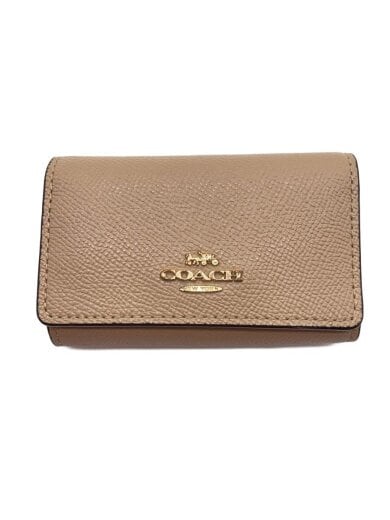 商品画像：キーケース/レザー/BEG/無地/レディース/F76741 1