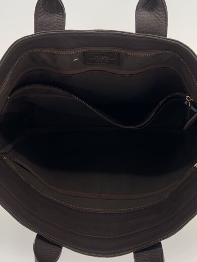 商品画像：トートバッグ/レザー/BRW/無地/016-01069 6