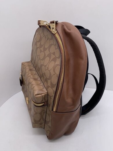 商品画像：ミディアムチャーリー・バックパック_シグネチャー/PVC/BRW 2