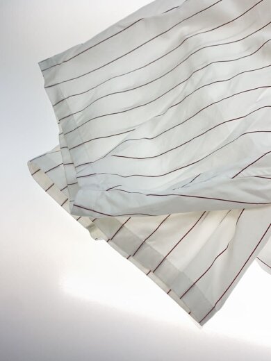 商品画像：半袖シャツ/L/コットン/WHT/ストライプ/1216-250-3026// 6