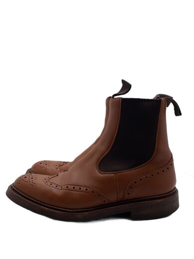 商品画像：サイドゴアブーツ/--/BRW/レザー 1