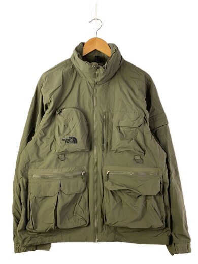商品画像：FIELD UTILITY JACKET_フィールドユーティリティジャケット/L/ナイロン/GRN/無地 1
