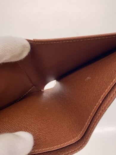 商品画像：ポルト・ビエ・カルト・クレディ・モネ_モノグラム・キャンバス/PVC/BRW/レディース 6