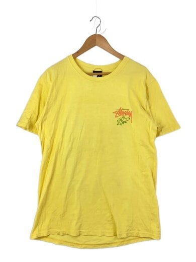 商品画像：Tシャツ/M/コットン/YLW/花柄 1