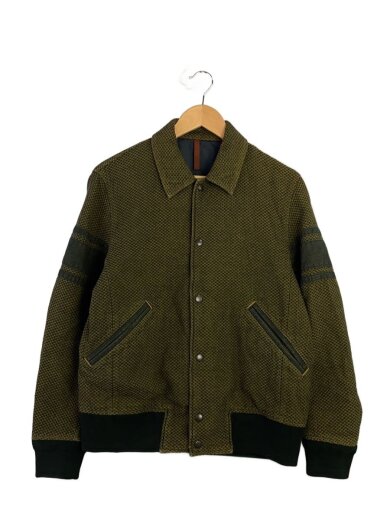 商品画像：ブルゾン/M/コットン/KHK/千鳥格子 1