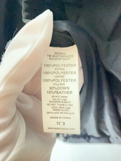 商品画像：ダウンジャケット/--/ポリエステル/BLK 5