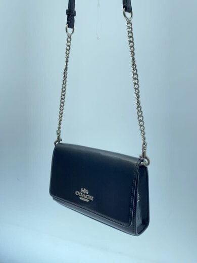 商品画像：ショルダーバッグ/レザー/BLK/無地/CP034 2