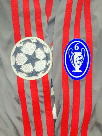 商品画像：カットソー/M/ポリエステル/マルチカラー/ストライプ/697265 7