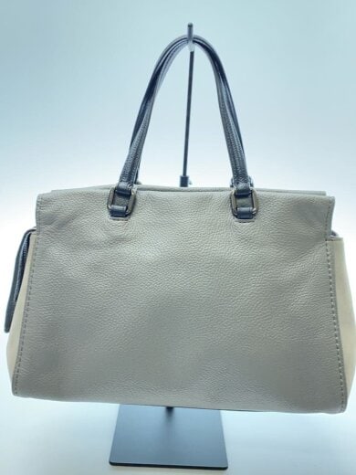 商品画像：ハンドバッグ/レザー/GRY/無地/H1781-25006 3
