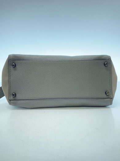 商品画像：ハンドバッグ/レザー/GRY/無地/H1781-25006 4