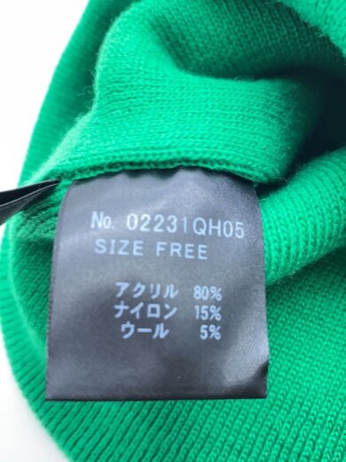 商品画像：ニットキャップ/FREE/アクリル/GRN/メンズ/02231QH05 6