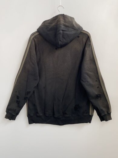 商品画像：ジップパーカー/S/コットン/BLK/QV1578// 2