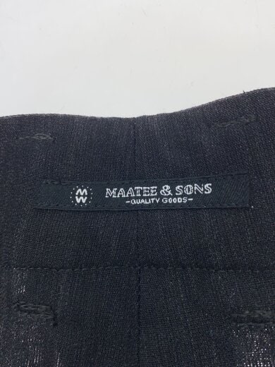商品画像：スラックスパンツ/3/ウール/BLK/MT5103-0204A// 4
