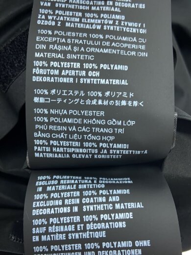 画像：PRADALR-MX021/ジャケット/アウター/ジップアップ/2WAY/XS/ポリエステル/BLK/黒/SGB4435