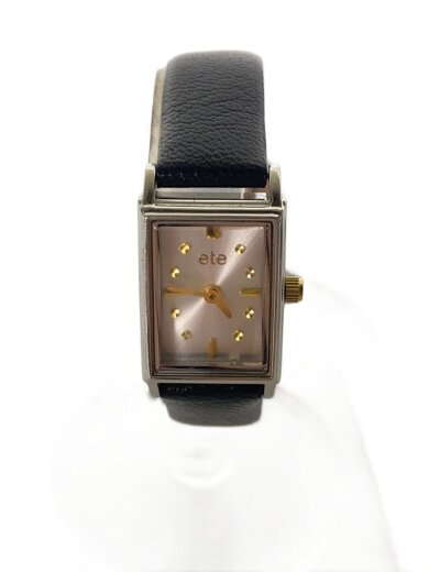 商品画像：クォーツ腕時計/アナログ/レザー/SLV 1