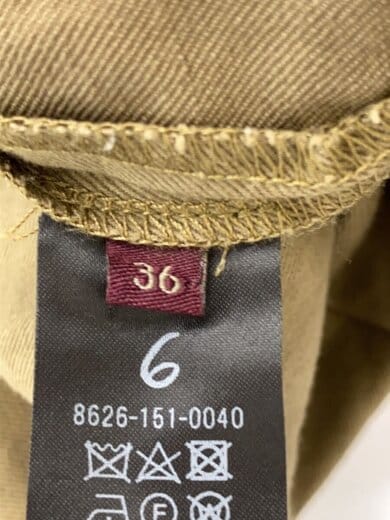 商品画像：MILITARY ONE PIECE/36/コットン/KHK/無地/8626-151-0040/ 4