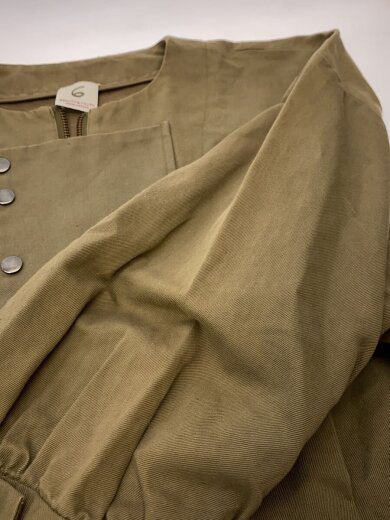 商品画像：MILITARY ONE PIECE/36/コットン/KHK/無地/8626-151-0040/ 7