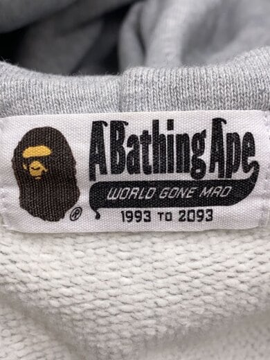 商品画像：ジップパーカー/L/コットン/GRY/001ZPK701313M// 3