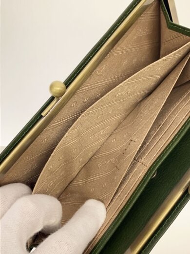 商品画像：長財布/レザー/GRN/無地/レディース 6